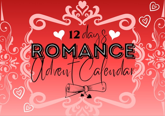 Romance Reader Bookish Advent Calendar | 12 Days Romance Bookish Advent Calendar | Bookish Christmas Gift | Romance Reader Gift Box