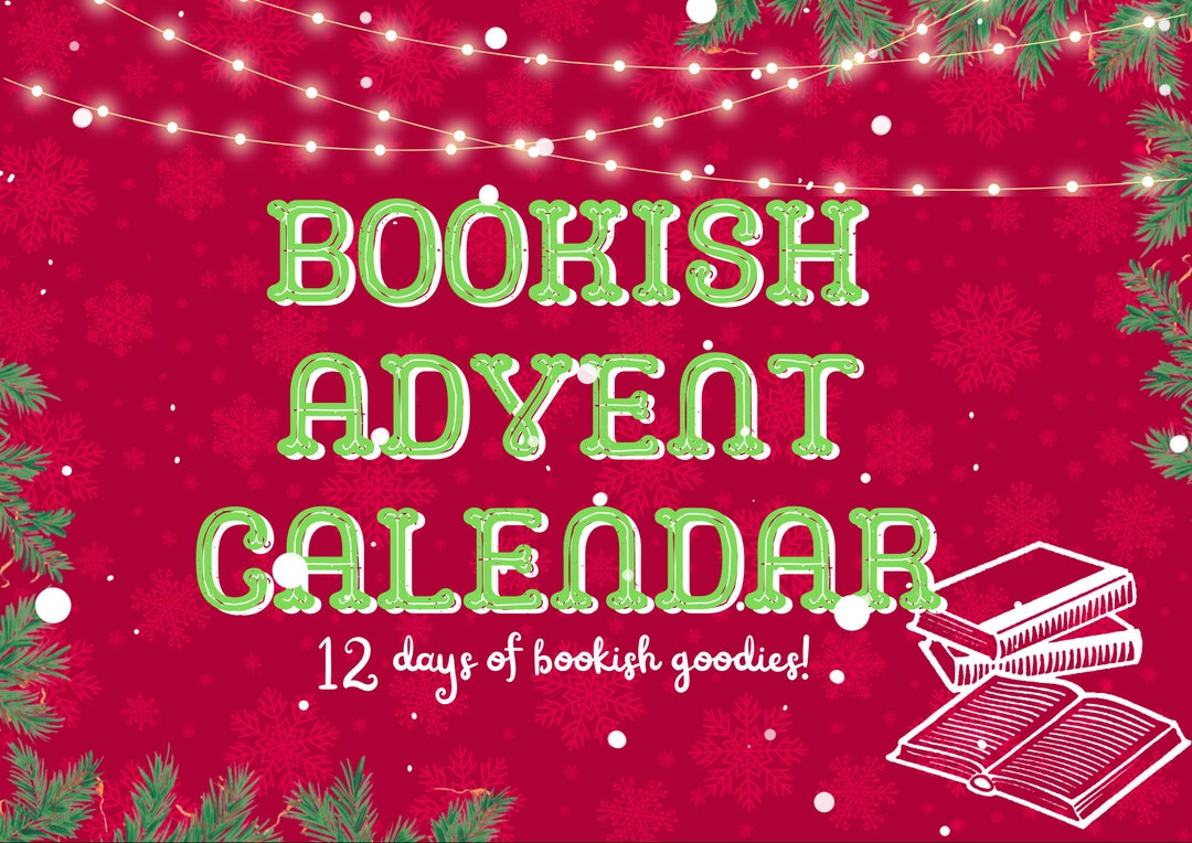 Bookish Advent Calendar 12 Days Christmas Advent Calendar Bookish