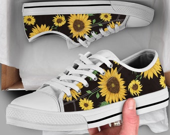 custom sunflower converse