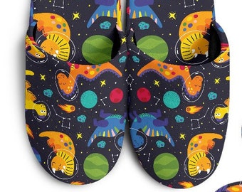 kids space slippers