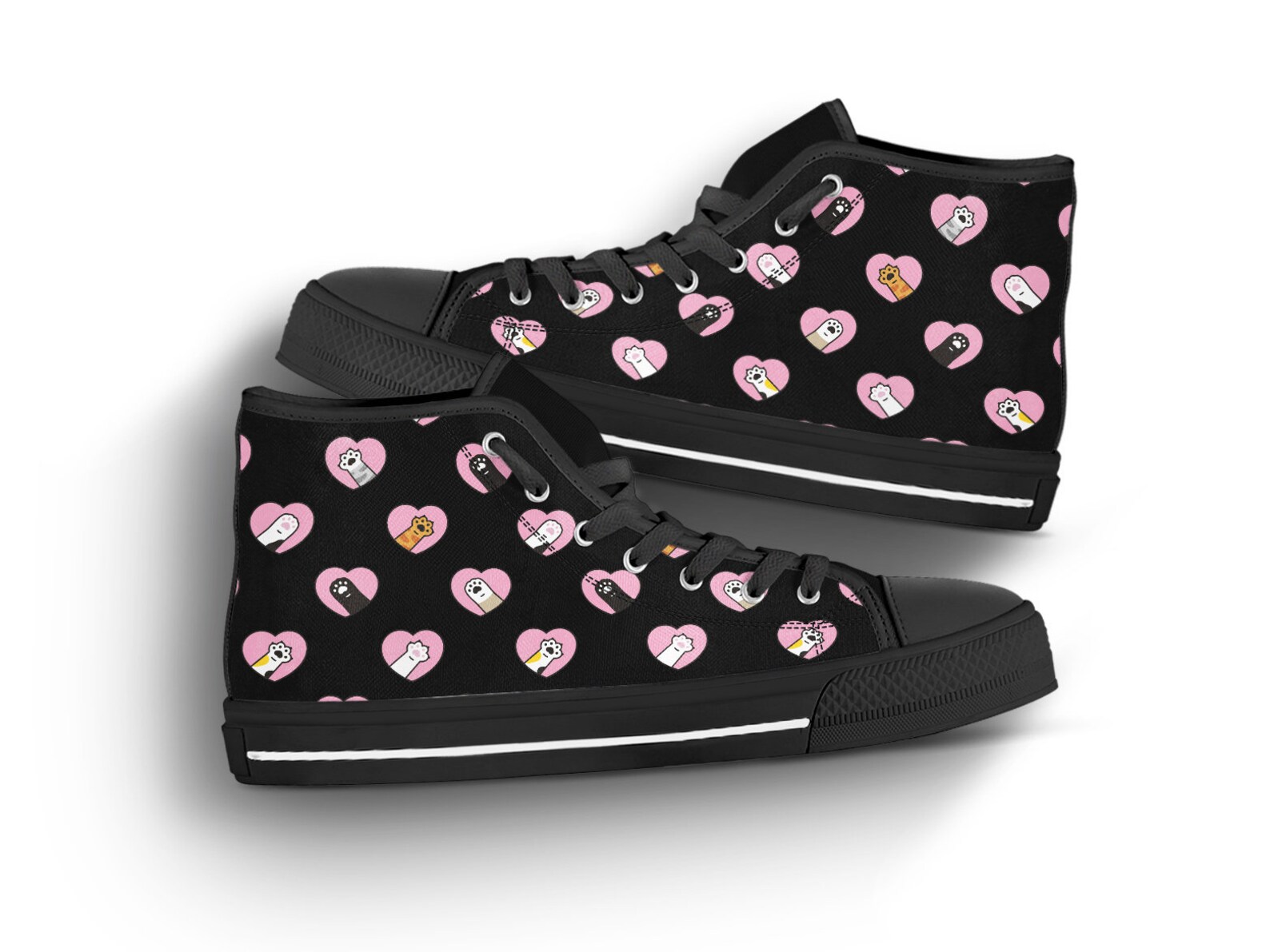 Cat Paw Shoes Kitten Sneakers Cute Shoes Cat Lover Gifts Etsy