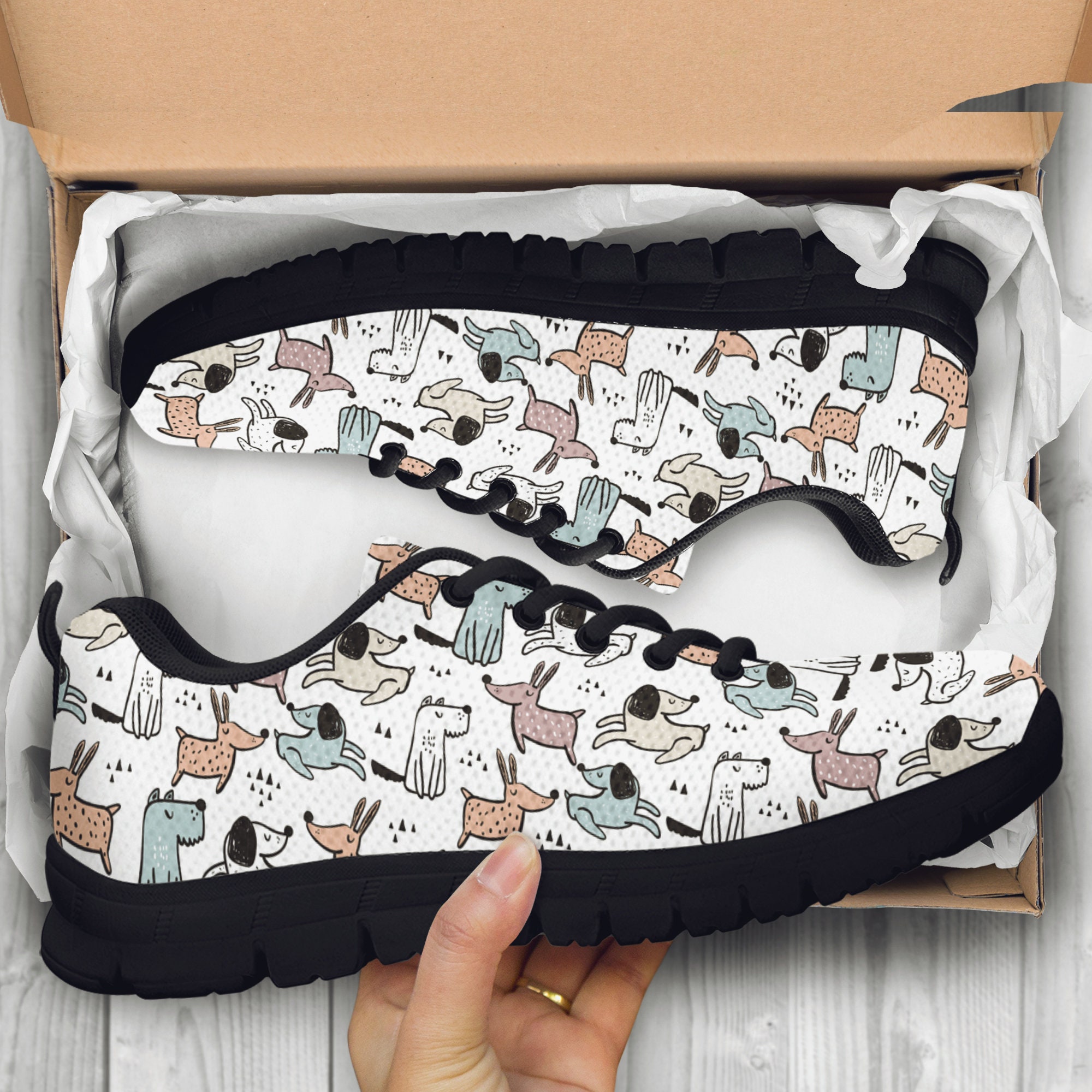 sneakers with dogs