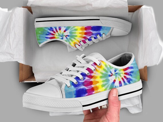 cute rainbow shoes
