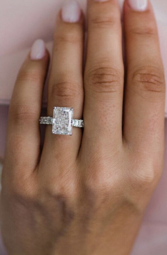 Very Unique Design Moissanite Ring - Etsy