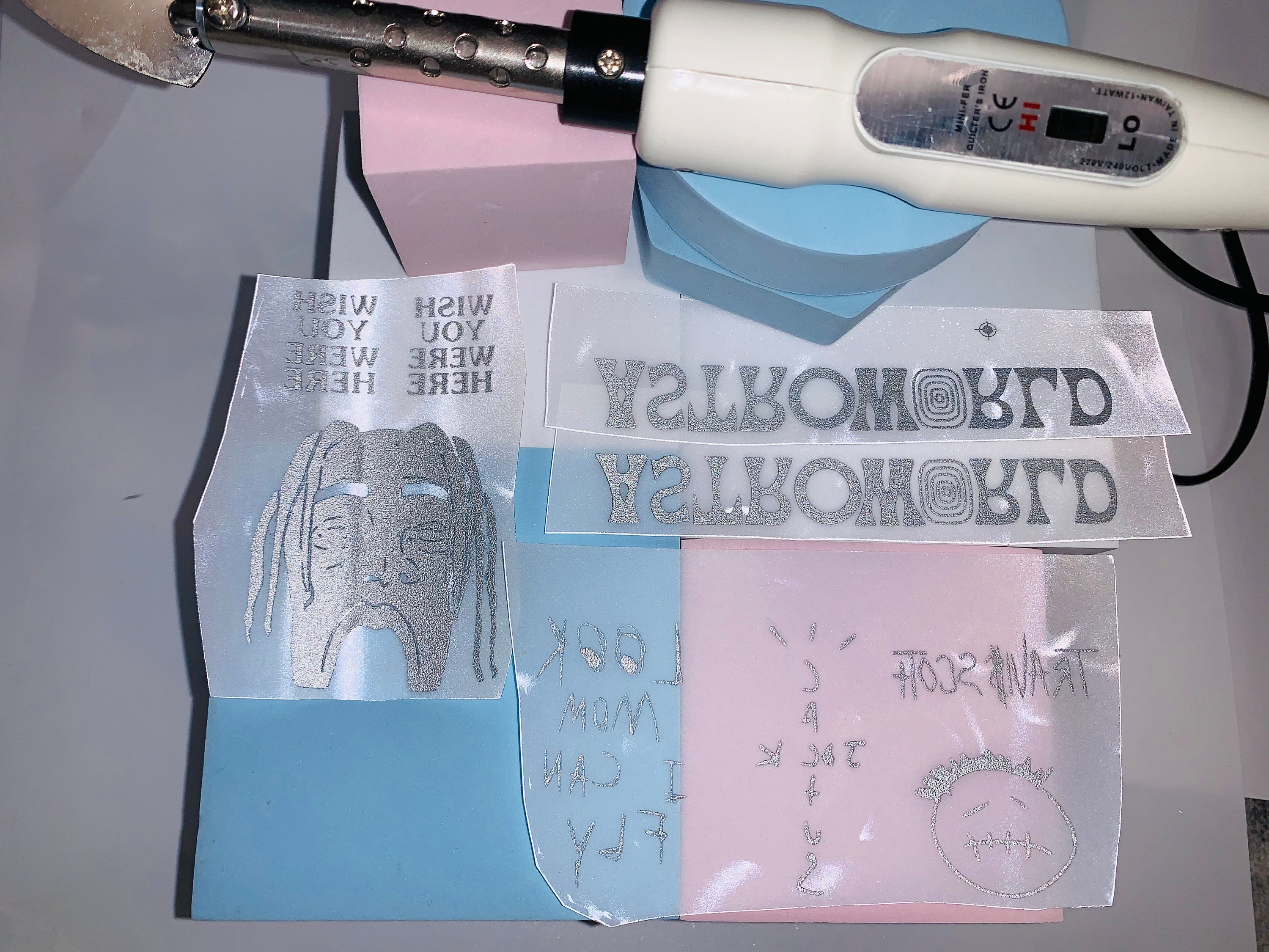 Reflective heat transfers shoe decals patches for custom shoes Etsy