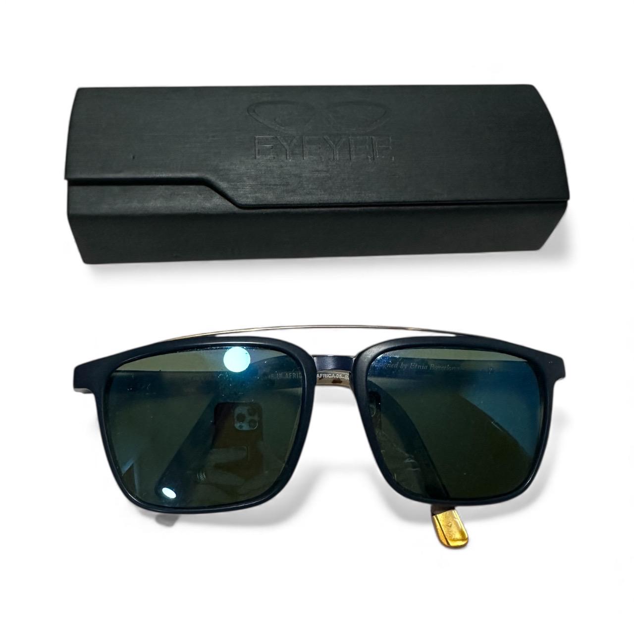 Etnia Barcelona Sunglasses WLA Africa 05 Blue With Gold 56 