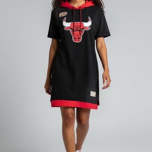 chicago bull jersey dress Bulls Women fitted basketball jersey dresses