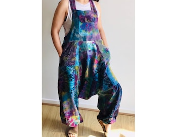 plus size linen dungarees uk