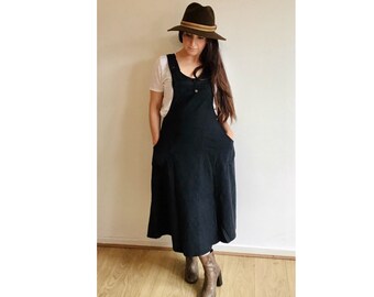 formal dungaree dress