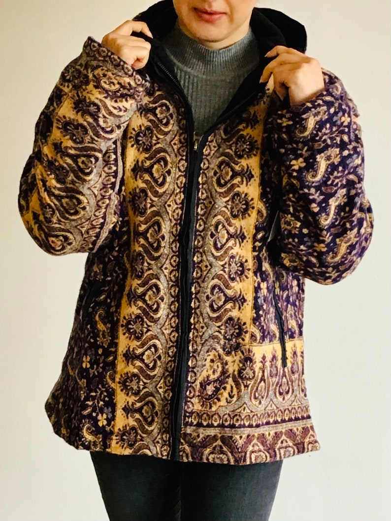 Echte Yak Wolle Jacke / Strickjacke / Pullover / Mantel Etsy