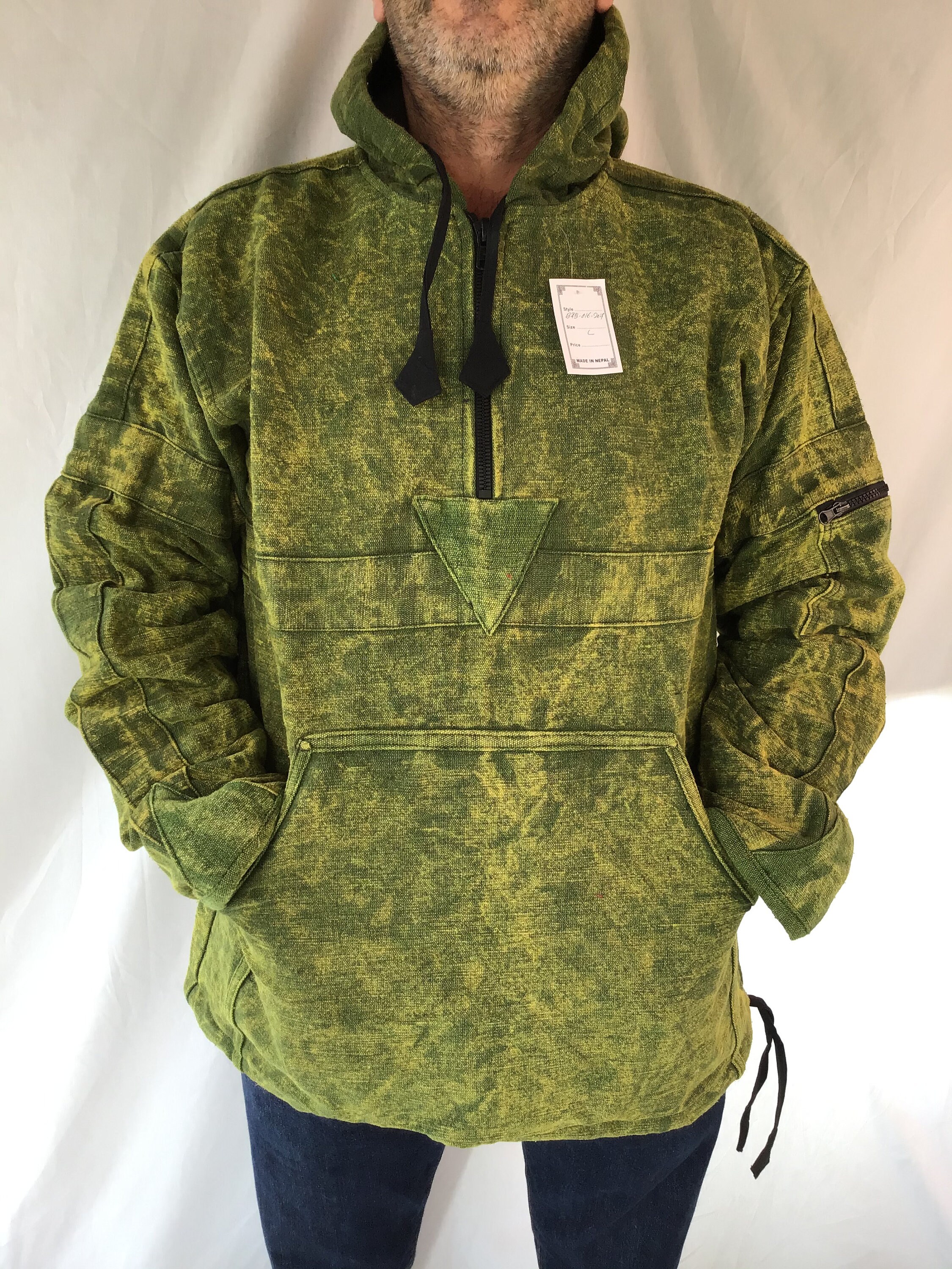 fish hippie front street hoodie