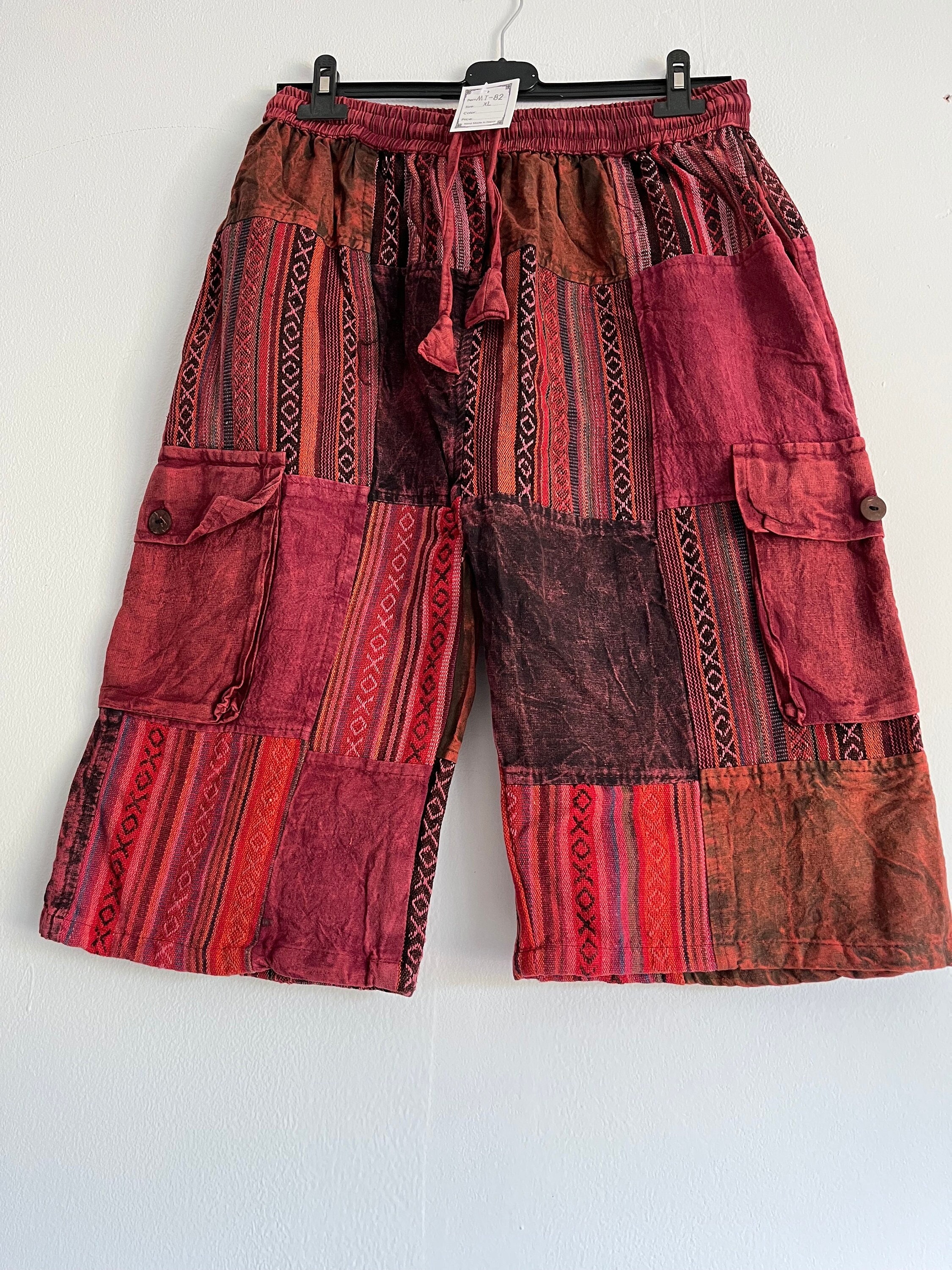 Boohoo Rot Schwarz Karierte Hose Herren Coole Herren Shorts