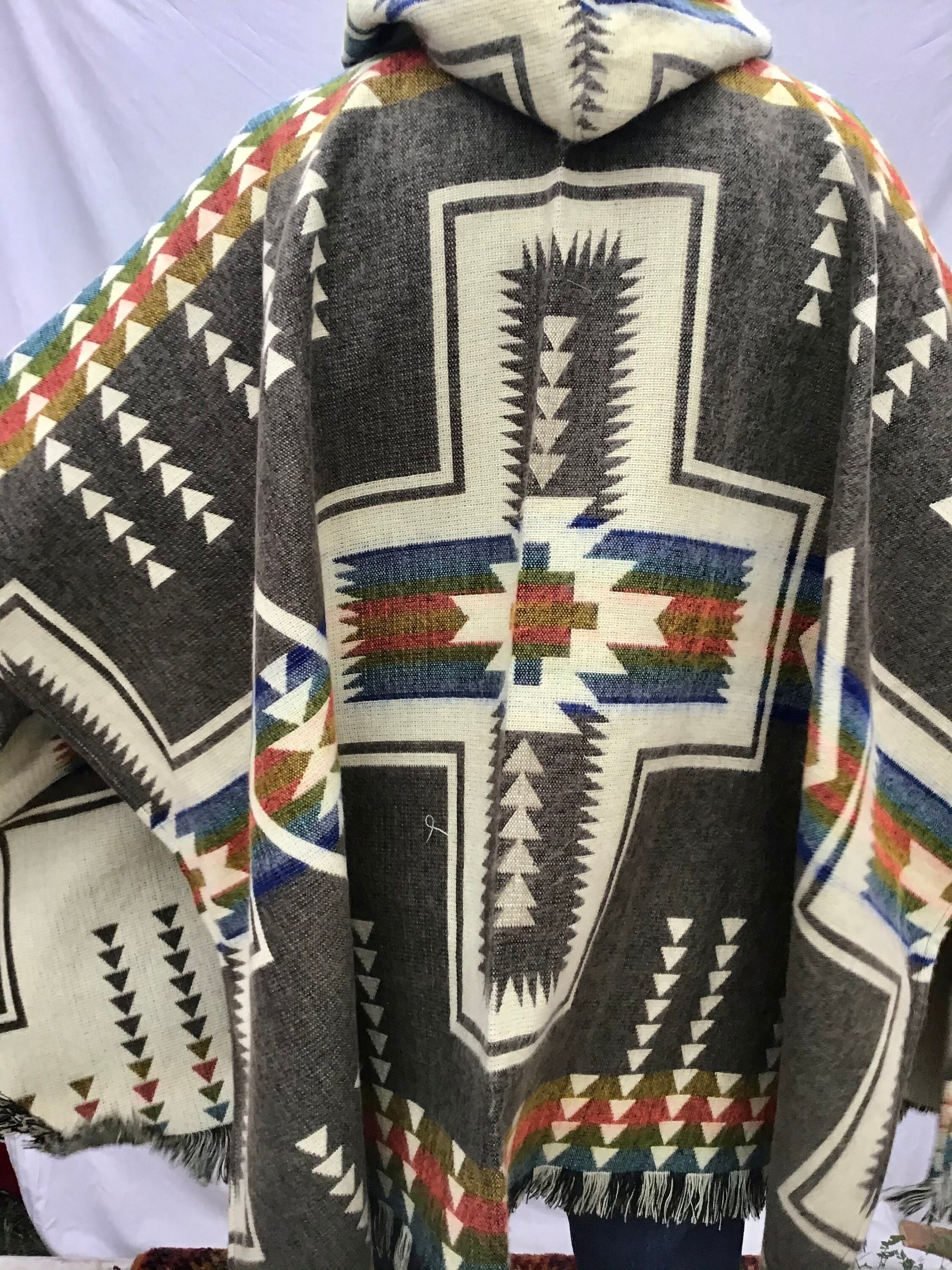 Original,south American,poncho,cape,jacket,boho, Ethic
