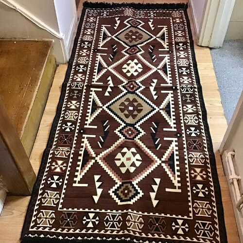 Turkish Kilim, Anatolian Rug Carpet, Ethnic Home Decor, Traditional hotsell Motifs