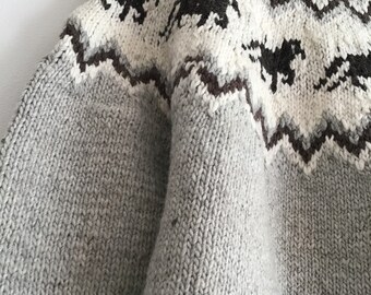 Warm & Cosy Vest Casual Klassiek Origineel uit Zuid-Amerika Breisel Kleding Dameskleding Sweaters Pullovers 100% Wol Prefect Gift! Unisex Hand gebreide Trui Trui 