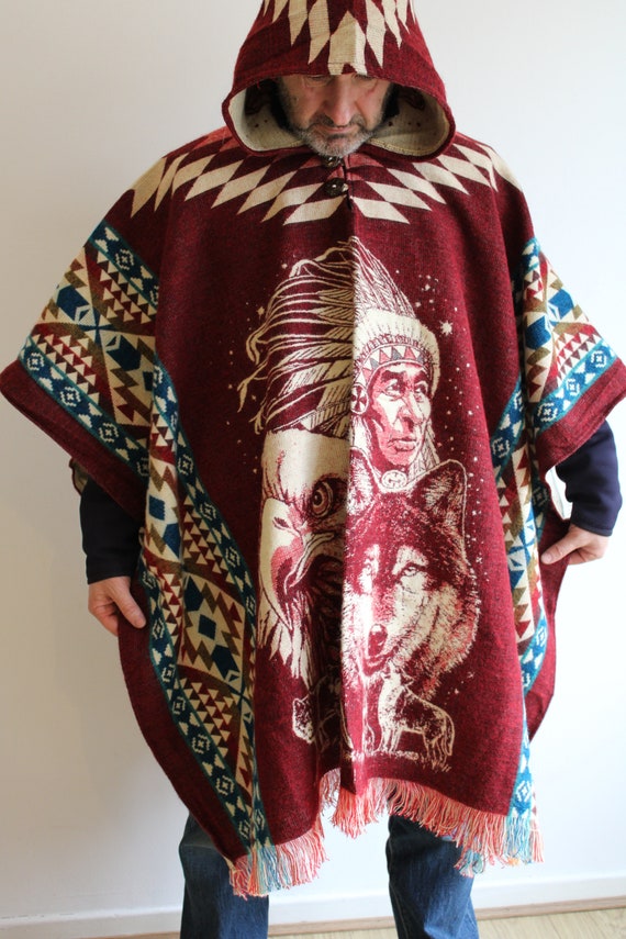Original, South American ,Handmade, Poncho, Cape, Jacket, Hoodie, Boho ,Ethic ,Tribal, Native American, Fair Trade. Perfect Gift Original, South American ,Handmade, Poncho, Cape, Jacket, Hoodie, Boho ,Ethic ,Tribal, Native American, Fair Trade. Perfect Gift