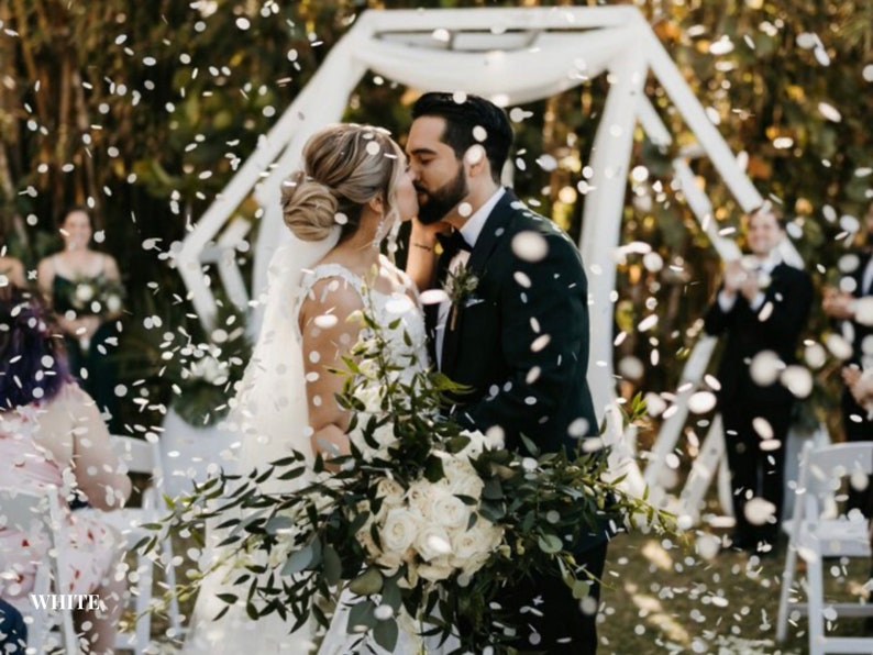 Biodegradable Confetti Water Soluble Rice Paper Wedding Etsy UK