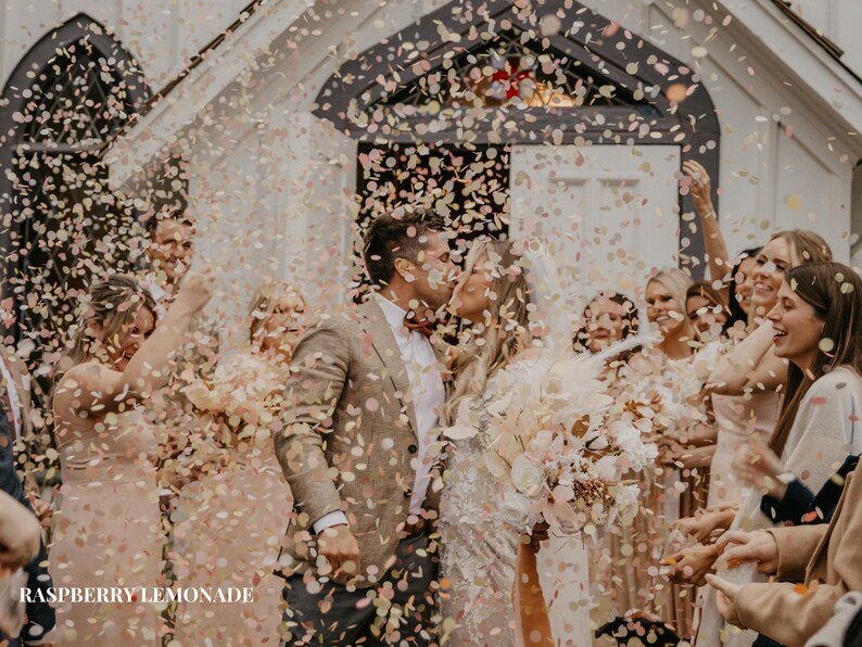 Biodegradable Confetti Water Soluble Rice Paper Wedding Etsy UK