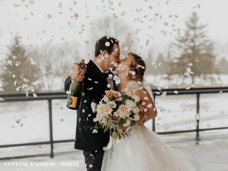 Biodegradable Confetti Water Soluble Rice Paper Wedding Etsy UK