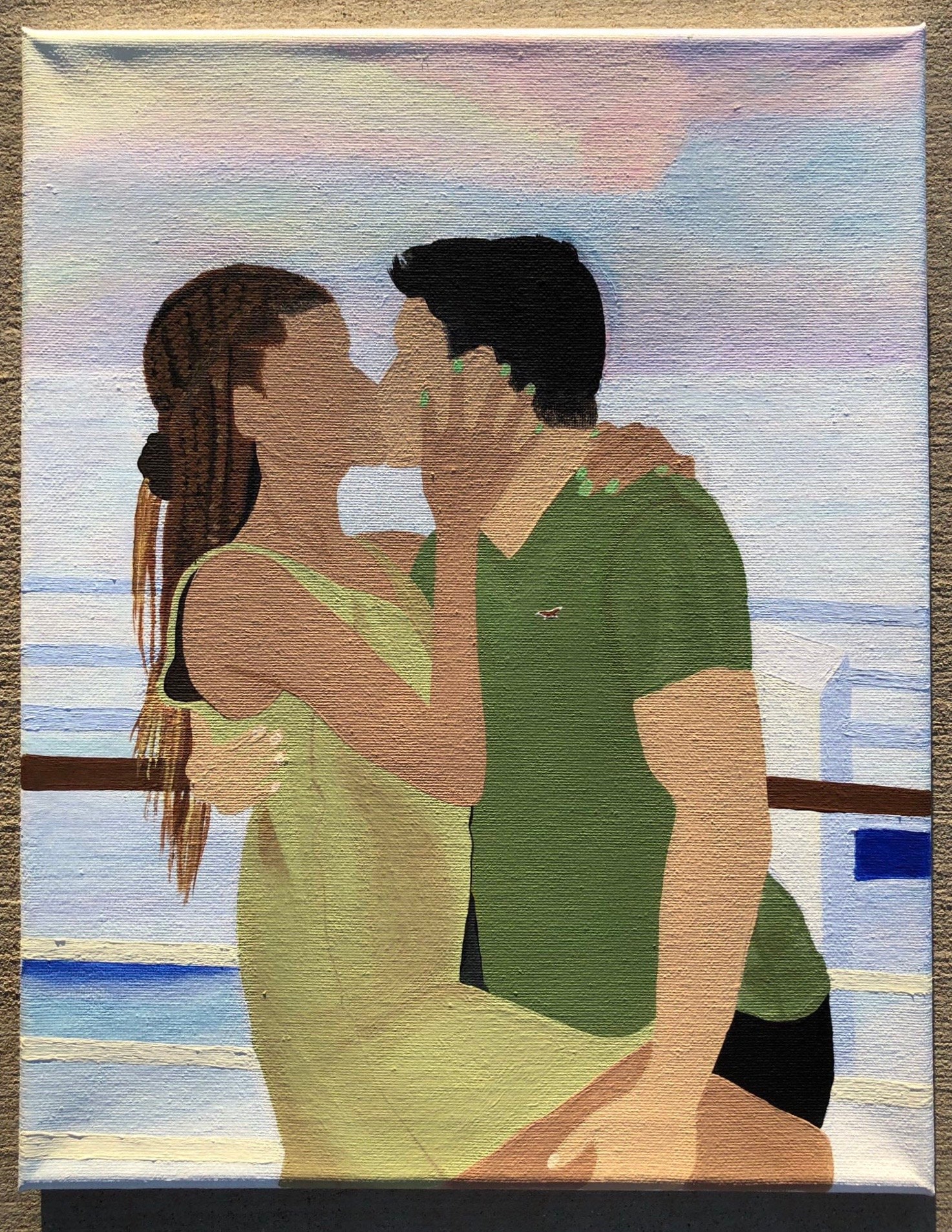 faceless paintings