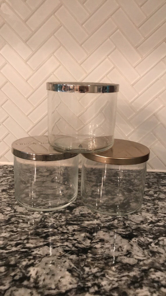 Récipient de stockage de cire en verre avec couvercle (1)