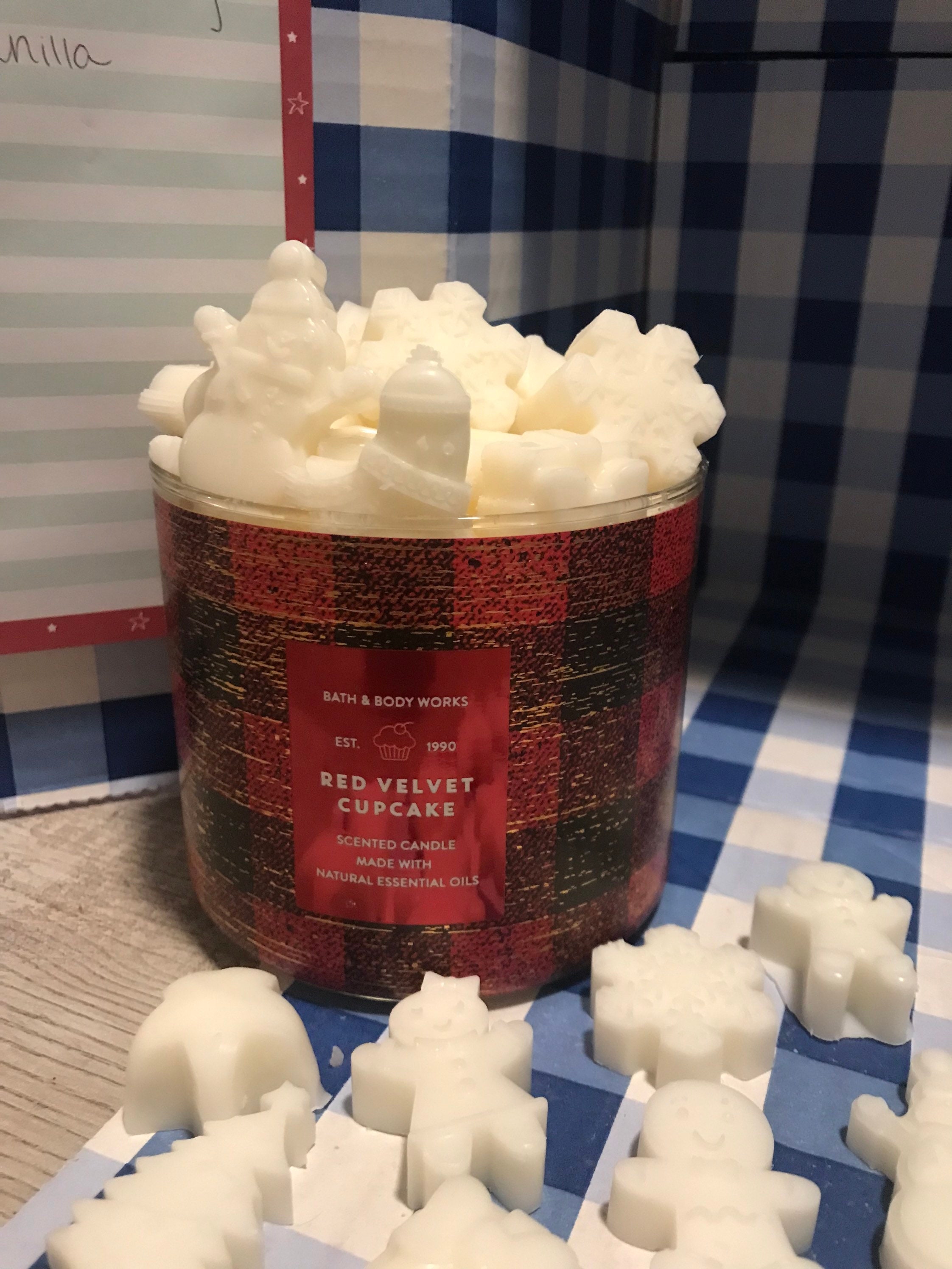 Bath and Body Works Red Velvet Cupcake Wax Melts Etsy