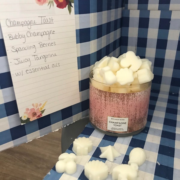 Champagne Toast Wax Melts Etsy