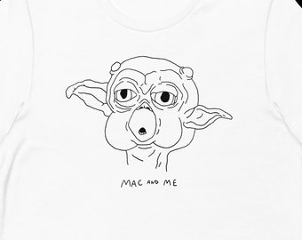 Mac and Me Alien Movie | Street Wear T Shirt | Graphic Tee Unisex Apparel Crewneck