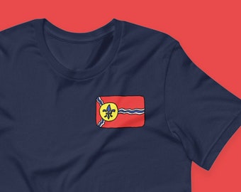 STL City Flag Saint Louis Missouri T Shirt Unisex