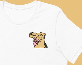 Panting Puppy Unisex T Shirt