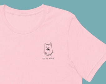 Werewoof | Werewolf T Shirt Unisex Wolf Graphic Tee