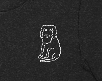 Fluffy Puppy | Shaggy Dog Graphic Tee T Shirt Unisex Dog Mom Dad Shirt