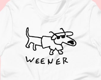 Weener Dog T Shirt Unisex