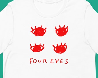 Four Eyes T Shirt Unisex