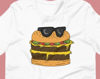 Smooth Burger Cheeseburger Unisex T Shirt