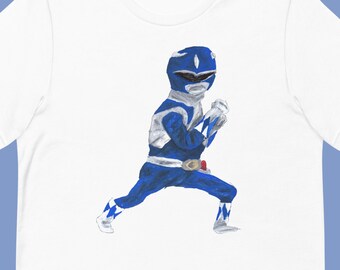 Blue Ranger Power Rangers T Shirt Unisex
