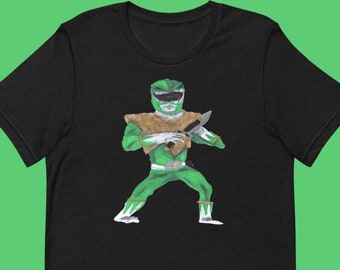 Green Ranger Power Rangers T Shirt Unisex