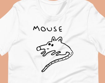 Mouse Graphic T Shirt Unisex