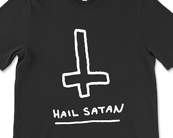 Hail Satan T Shirt Unisex