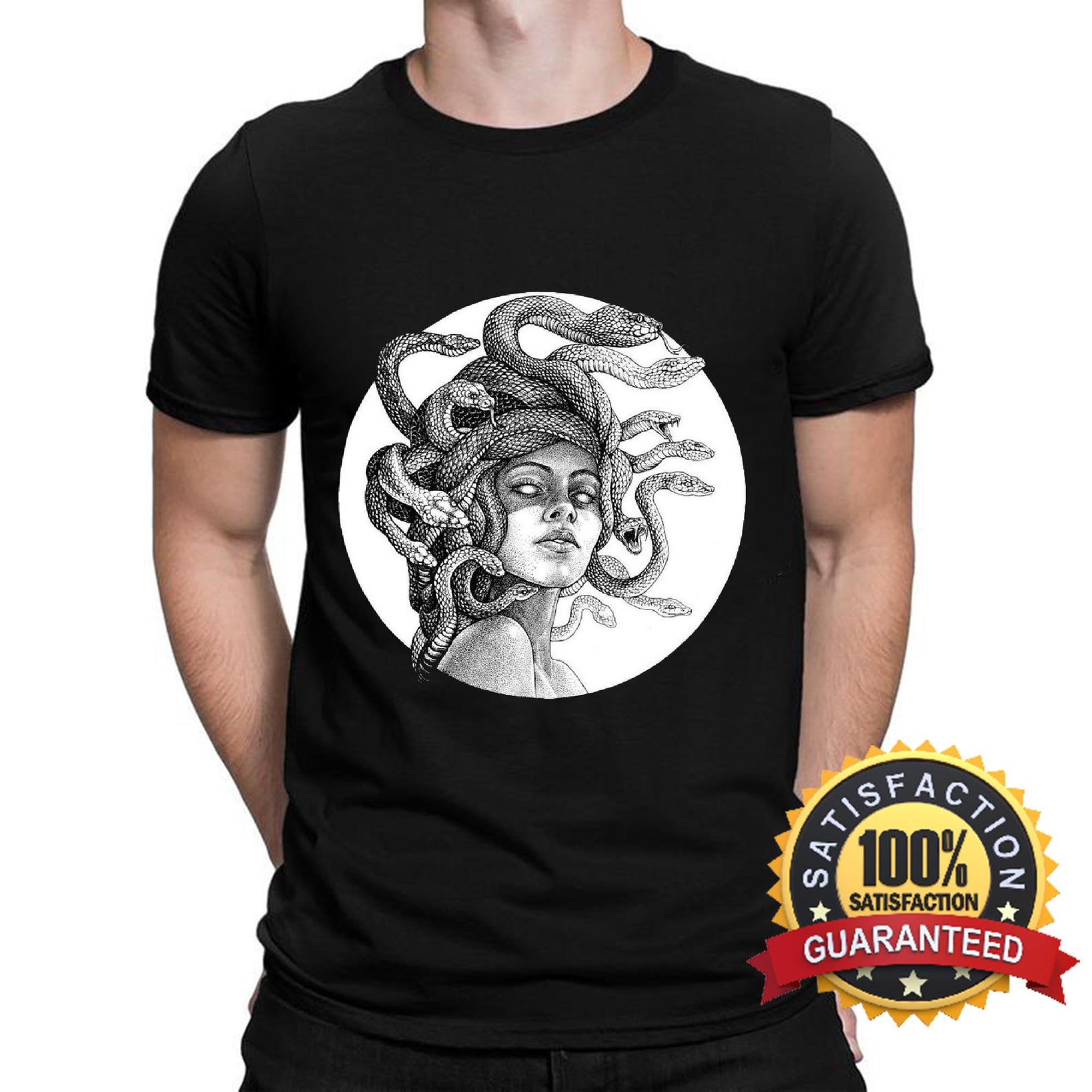 Medusa Shirt Medusa Gorgon Movie T-Shirt Greek Mythology | Etsy