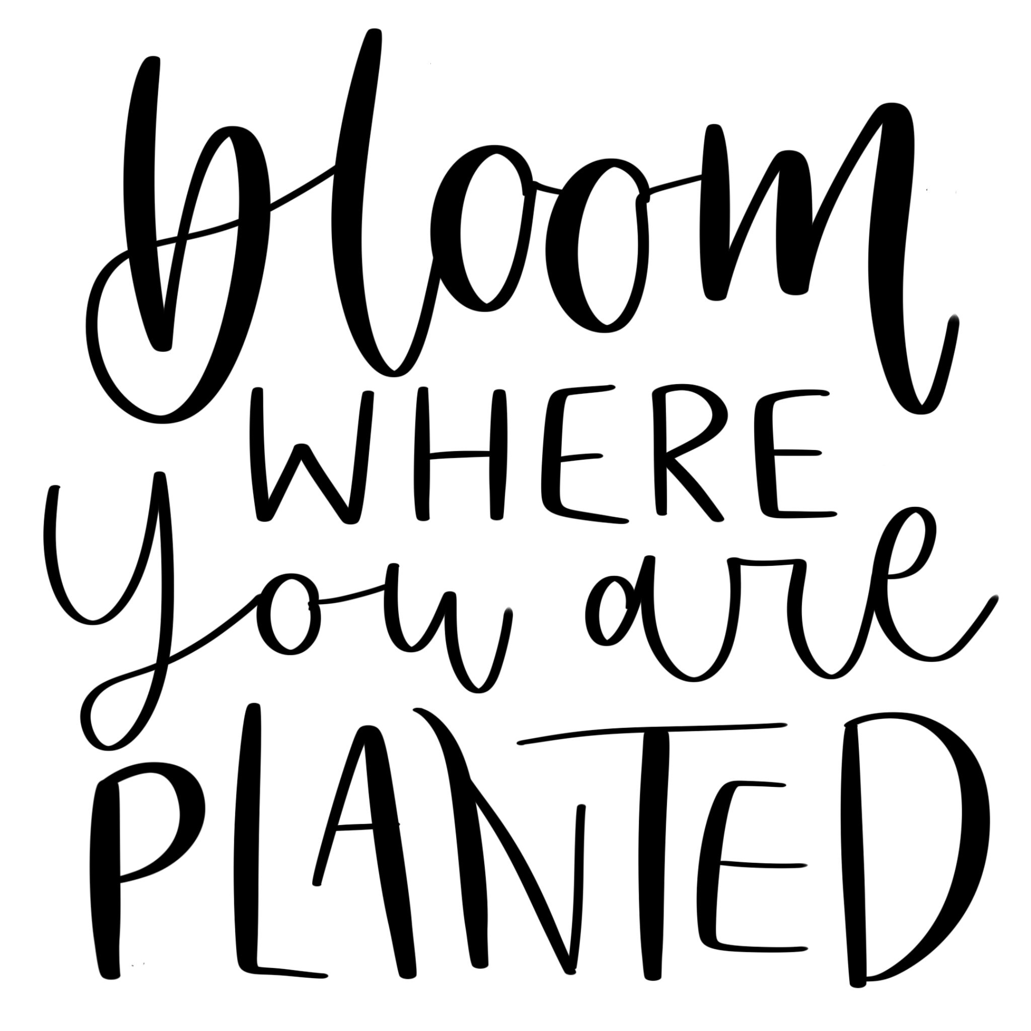 Custom Digital Printable Lettering - Etsy