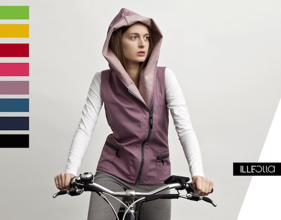 Womens Vests reflective Windbreaker Vest for Running and Cycling softshell Designed Reflective for Cyclists.unisex for Cyclists and Runners. Etsy