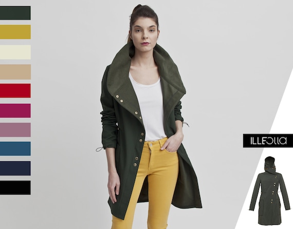 Plus size lightweight trench coat deals