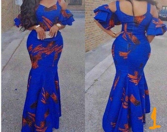 African women's wear/African print wedding dress/African maxi dress/African clothing for women/long ankara dresses