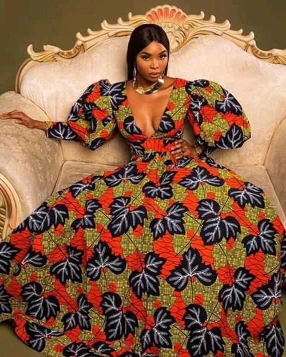 African Maxi Dress african Wedding Dress african Party Dress