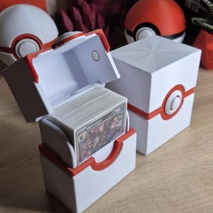 Pokemon Premier Ball Deck Box with Magnetic locking!