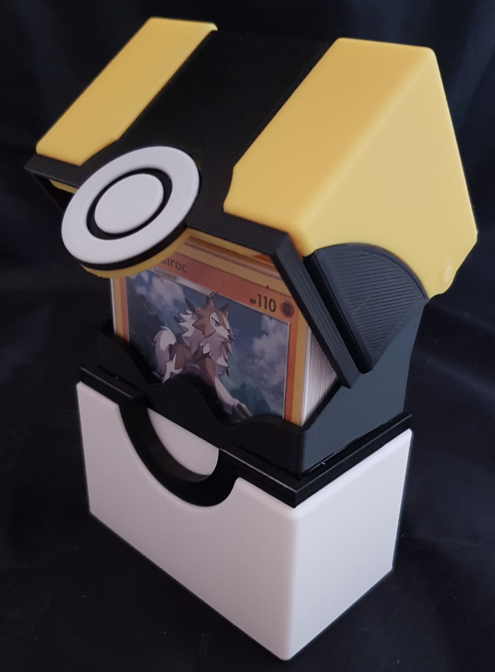 Pokemon Ultra Ball Deck Box with locking Etsy