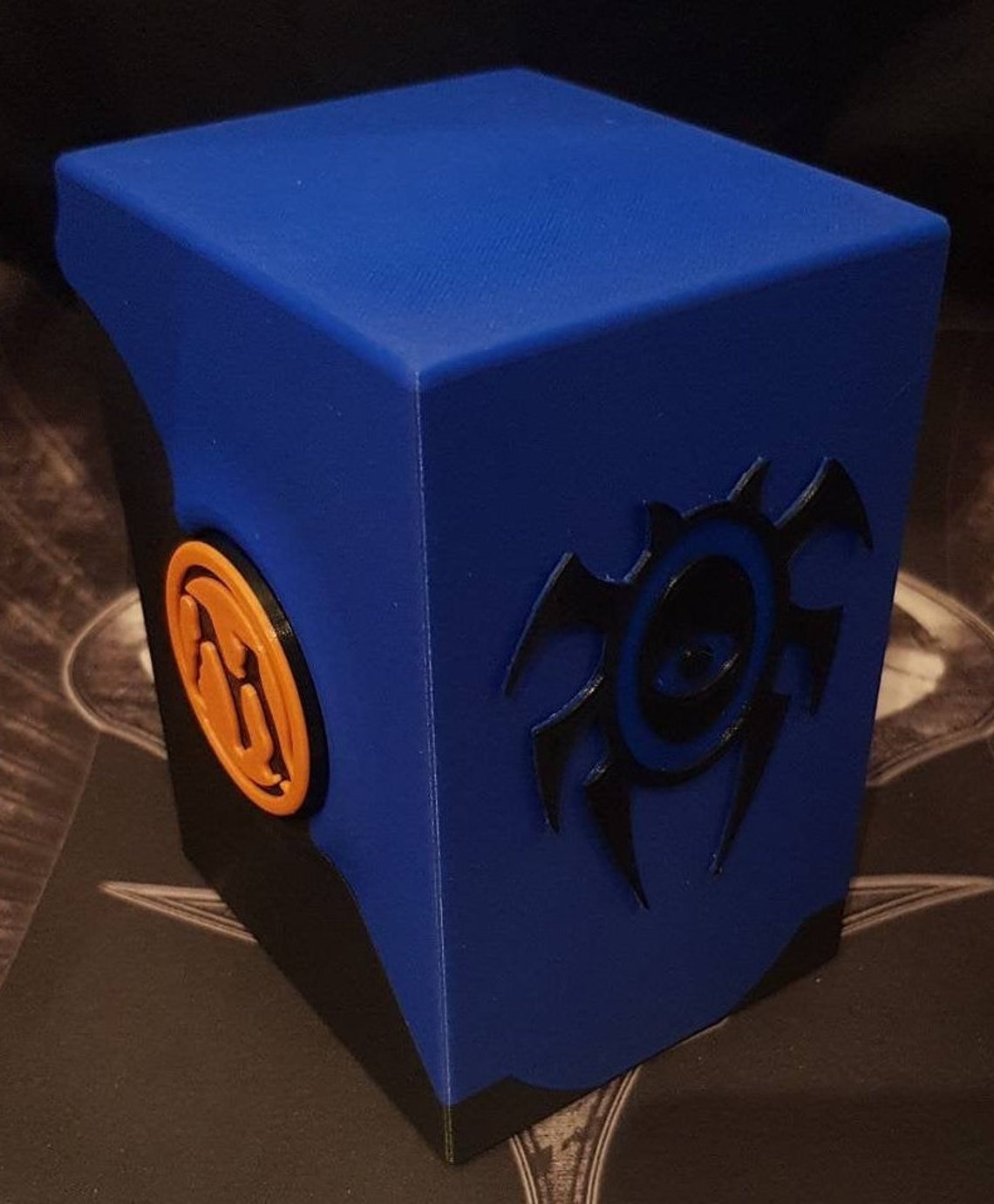 Double Sleeve Commander Deck Box with locking mechanism Etsy