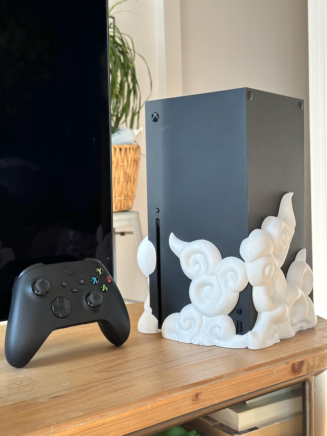3D Printed Xbox Series X Dock | Cloud Style Console Display Stand ...