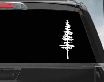 Sitka Tree Decal/Bumper Sticker, PNW Decal, Tree Decal, Nature Decal/Bumper Sticker